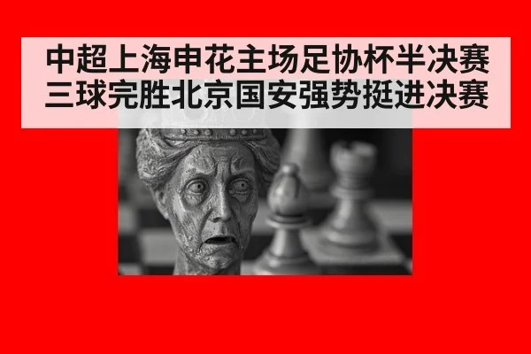 中超上海申花主场足协杯半决赛三球完胜北京国安强势挺进决赛
